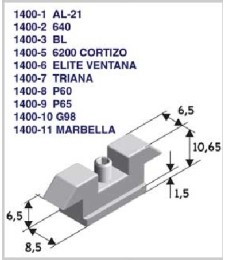 CONTRACIERRE ALUPRONT 21