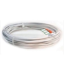 ALAMBRE FORRADO BLANCO NÂº17 DE 50 MTS | Herrajes HE