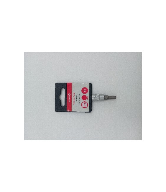 VASO CON PUNTA 1/4 5MM 6709M-5 | Herrajes HE