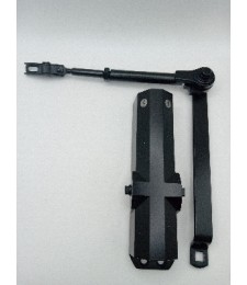 CIERRAPUERTAS AZBE 4500 BRAZO RETENCION NEGRO | Herrajes HE