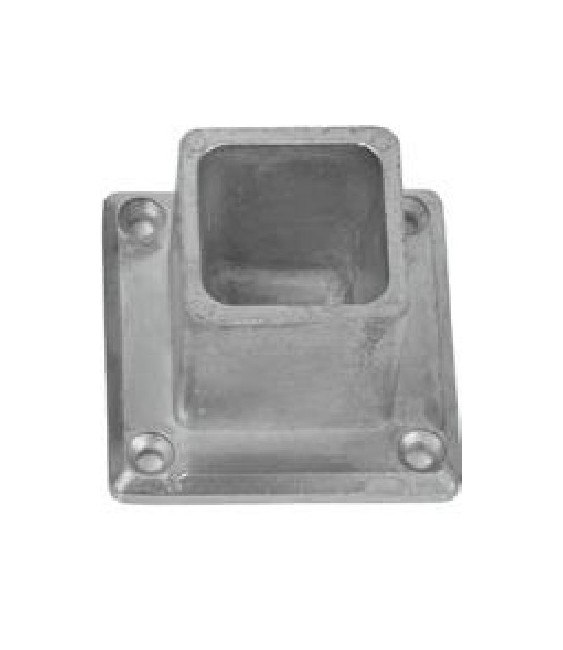 BASE ALUMINIO 60X60 BLANCO