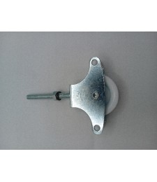 POLEA ZINCADA ROLDANA PLASTICO 11 RF.858