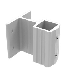 SOPORTE BANDILLA 30X30 REF. 9530 BLANCO | Herrajes HE