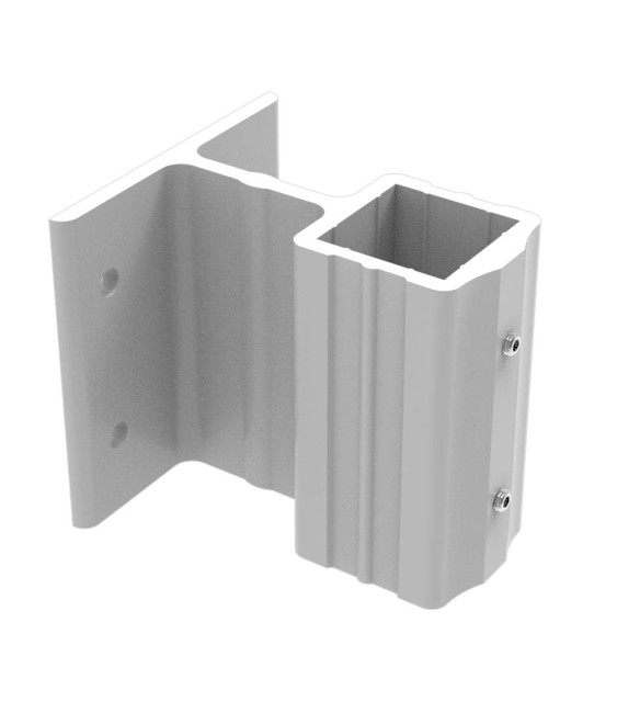 SOPORTE BANDILLA 30X30 REF. 9530 BLANCO | Herrajes HE