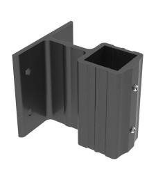 SOPORTE BANDILLA 30X30 REF. 9530 NEGRO BRILLO