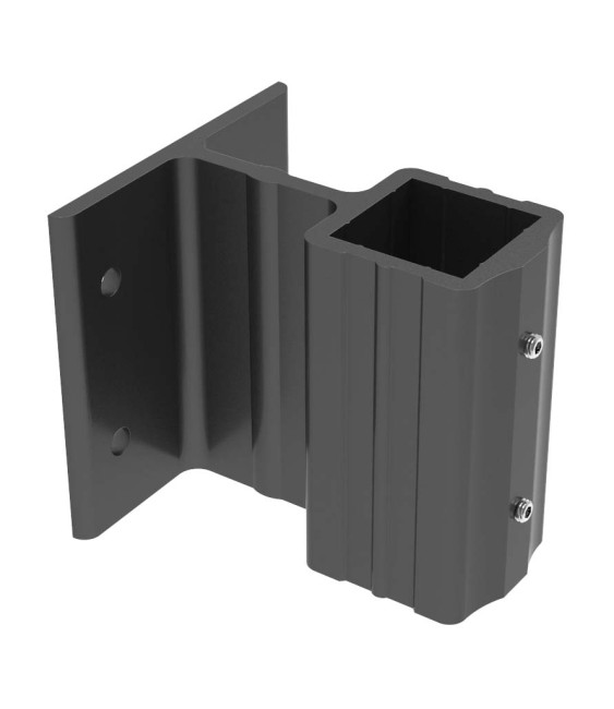 SOPORTE BANDILLA 30X30 REF. 9530 NEGRO BRILLO