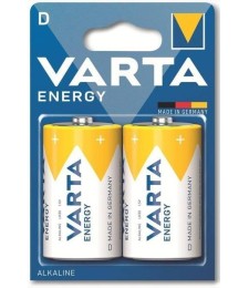 PAQUETE PILA VARTA ENERGY D LR20 K2