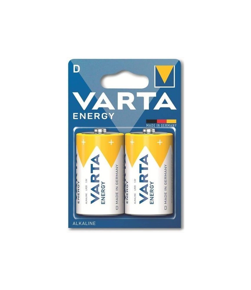 PAQUETE PILA VARTA ENERGY D LR20 K2