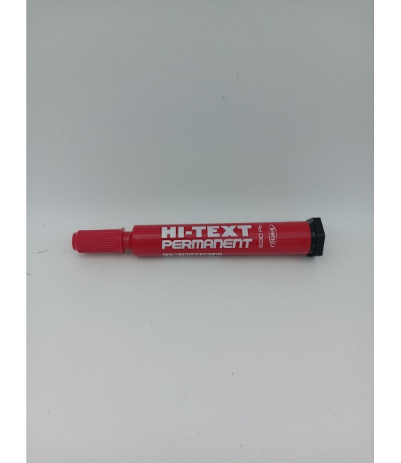 Rotulador Rojo Marcador Permanente | Herrajes HE