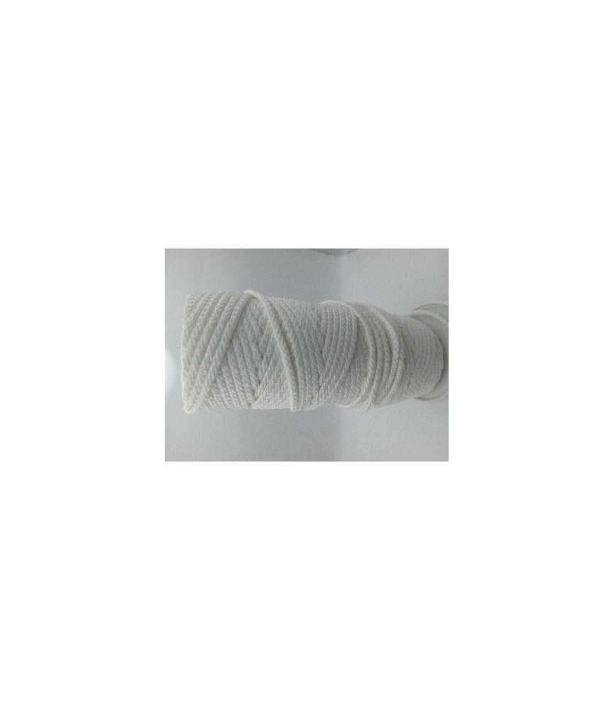 CUERDA TRENZADA NYLON N.6 BLANCA (200MTS)