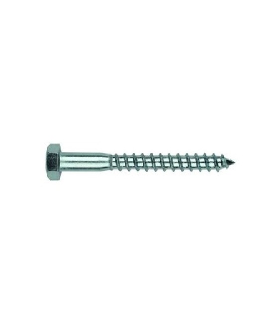 TORNILLO TIRAFONDO CAB. HEX. DIN 571 8X60