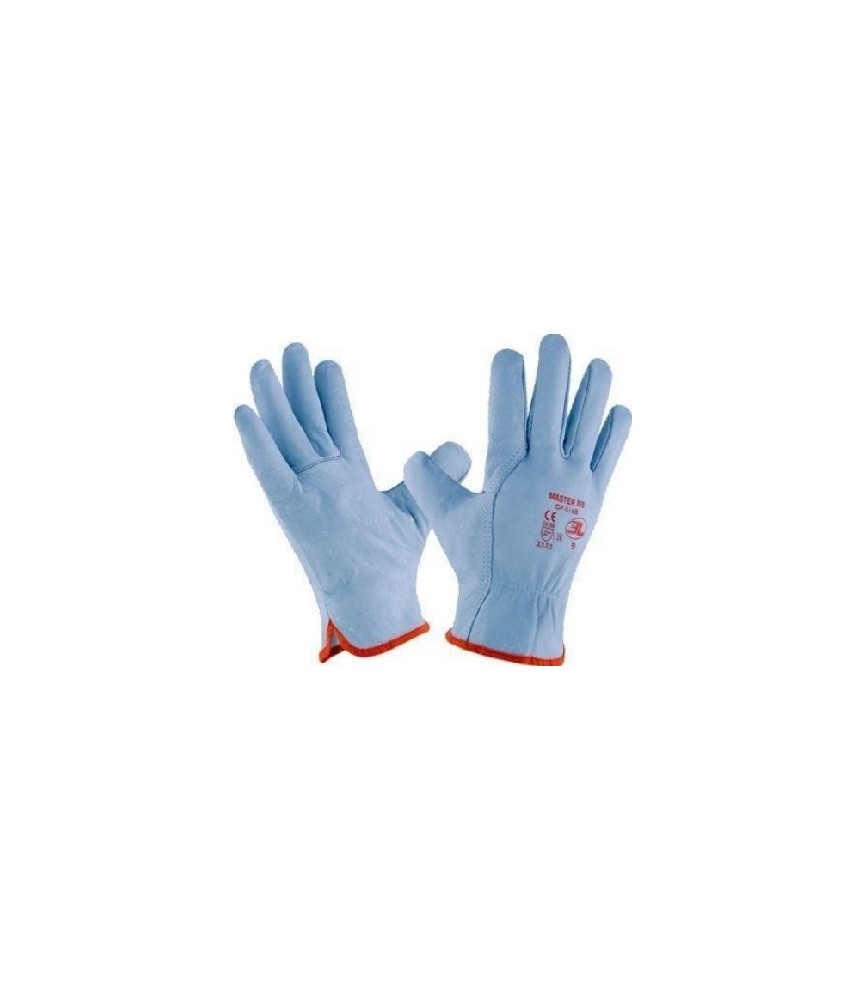 GUANTES PIEL VACUNO GRIS 10