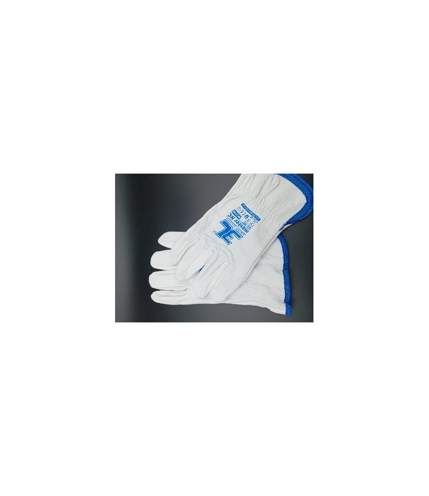 GUANTES PIEL VACUNO GRIS 7