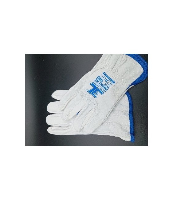 GUANTES PIEL VACUNO GRIS 7