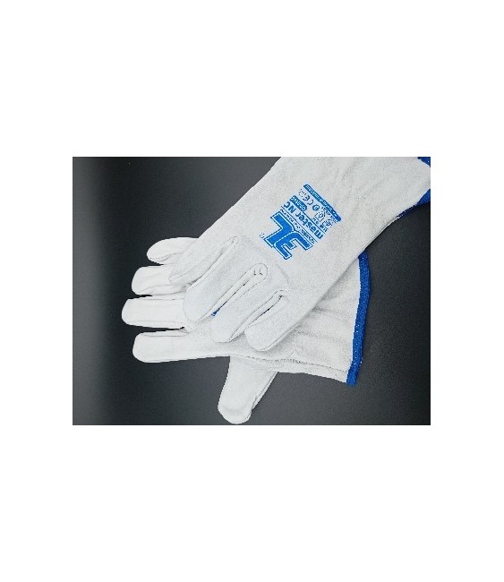 GUANTES PIEL VACUNO GRIS 8