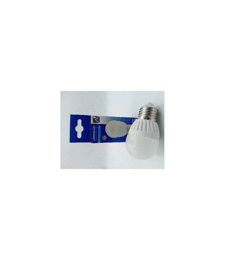 BOMBILLA LAMP ESFERICA LED E27 10W 6000K REF:41933