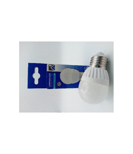 BOMBILLA LAMP ESFERICA LED E27 10W 6000K REF:41933