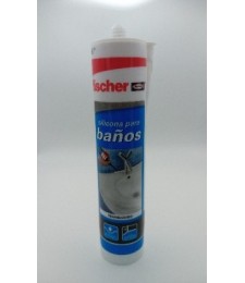 SILICONA FISCHER SUPEBAÑOS TRANSLUCIDA 280ML