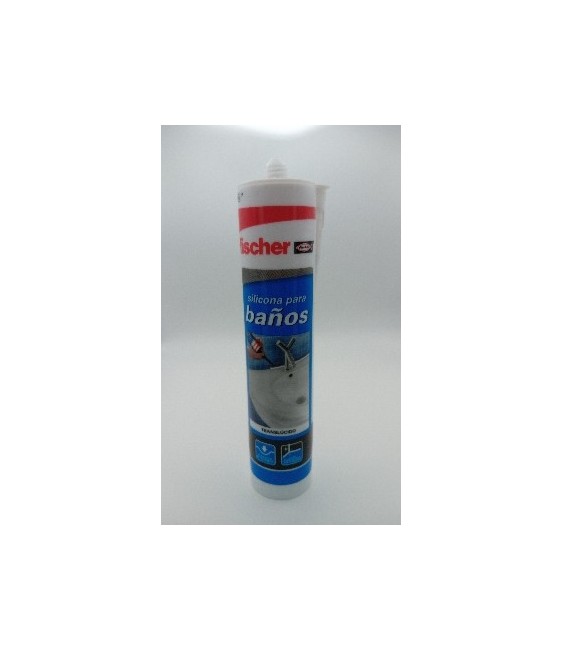 SILICONA FISCHER SUPEBAÑOS TRANSLUCIDA 280ML